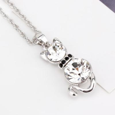 China Ref No.:140253 Beauty cat Necklace online shopping artificial jewellery wholesale high fashion jewelry for sale