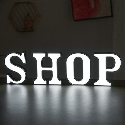 China Festival ion puzzle diy indoor light box led alphabet number led light box wedding birthday party valentine letter light box for sale