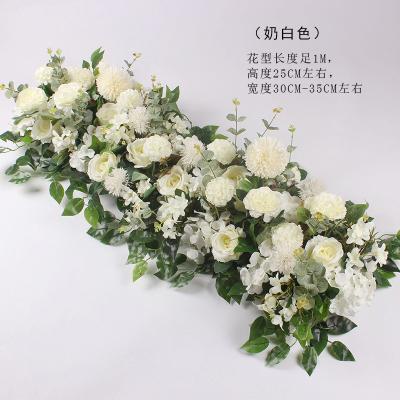 China Wholesale Home Decoration Wedding Decoration Artificial Rose Real Touch Cabbage Latex Arrangements Wedding Arrangement Decoration Flower Arrangement for sale