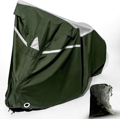 China 100% Eco-friendly Custom Outdoor Dust Proof Bicycle Cover Bag Waterproof Waist Bike Covers for sale