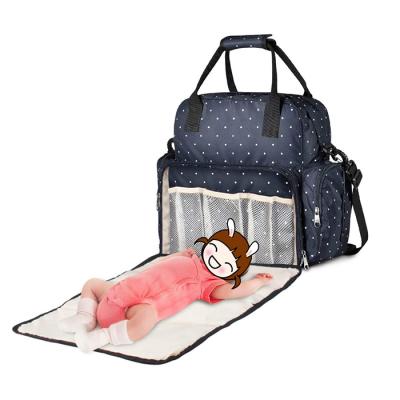 China 100% Portable Eco-friendly With Multiple Carry Methods Portable Bed For Toddler Crib And Baby Diaper Bag for sale