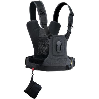 China 100% Eco-friendly High Quality Functional Chest Camera Carrier Harness Durable Shoulder Vests For Cameras for sale