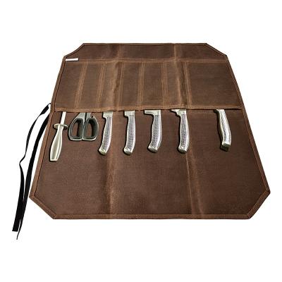 China 100% Eco-friendly Hot Selling Chefs Knife Roll Bag Knives Set Bag Roll Knife Bag for sale