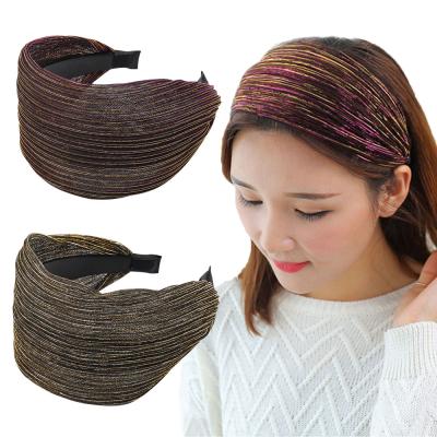 China Wholesale RARA Fashion Women Hair Accessories 10CM Wide Headband Headband For Ladies for sale