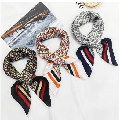 China RARA Square Hot Sale Wholesale Silk Satin Square Scarf Printed Square Scarf For Women 70*70cm for sale