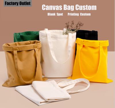 China BIODEGRADABLE Wholesale Color Cotton Tote Bag Blank Custom Print Eco-Friendly Organic Reusable Shopping Bag for sale