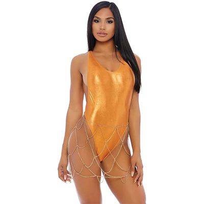 China Breathable Classic Sexy Ladies String Shiny Bikini 2 Piece Swimsuit Set Luxury Beach Wear for sale