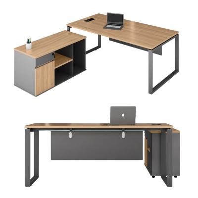 China Wholesale Convertible Furniture Home Modern Wooden Office Desk Computer Executive Table for sale