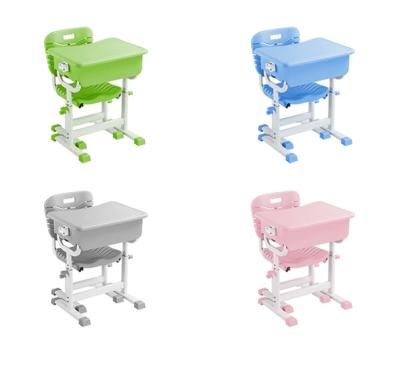 China Contemporary Children / Kids Plastic Desk And Set Chair School Study Table And Chair For Students Or Adults for sale