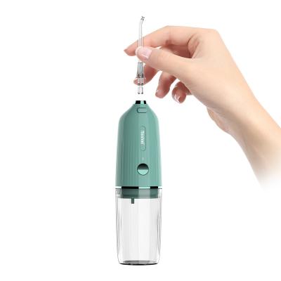 China Outdoor Portable Water Pick Oral Water Flosser Dental Flosser Jet Teeth Cleaning Shower FC3920 for sale