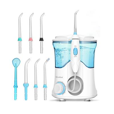 China Outdoor Electric Tooth Flosser Dental Water Flosser With 600ml Water Tank for sale