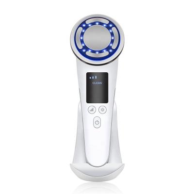 China ABS & Popular Stainless Steel Skin Care Face And Neck Lifting Hot And Cold Pulse Massager for sale