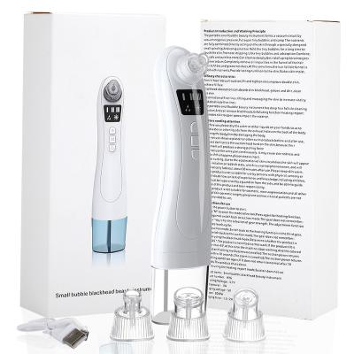 China Hot Selling Acne Treatment Small Pore Vacuum Beauty Instrument Small Bubble Blackhead Remover for sale