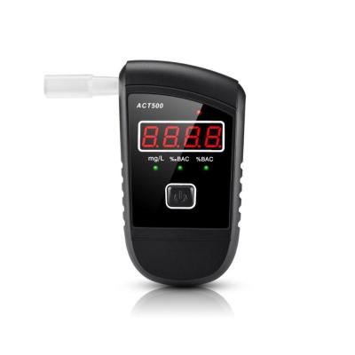 China OEM/ODM Portable LED Digital Display Alcohol Tester Breathalyzer ACT500 for sale