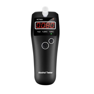 China OEM Drunk Breathing Breathalyzer and Portable Alcohol Tester Measuring ACT600 for sale