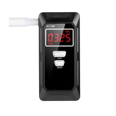 China Portable Factory Wholesale Digital Alcohol Tester Breathalyzer ACT268. for sale