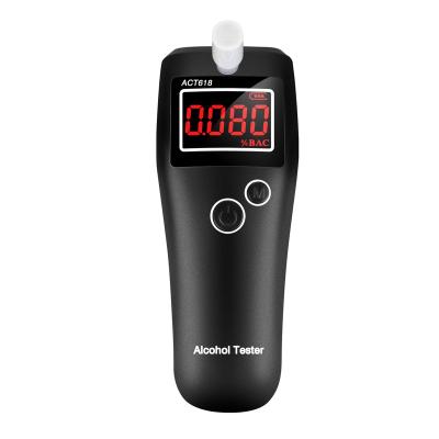 China LCD Digital Display Professional Alcohol Tester Breathalyzer ACT618 for sale