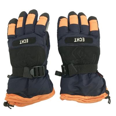 China Sales Winter Warm Waterproof Men Windproof Water Repellent Riding Full Finger Ski Gloves Warm With Fleece for sale