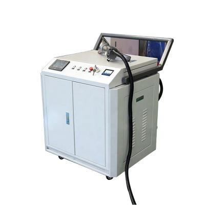 China 2021 High Power 3000 Watts Laser Cleaning Machine for Metal Oil Paint Rust Removal After Service Online Support for sale