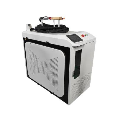 China 2022 Year 1000W Fiber Laser Cleaning Machine Portable Rust Removal Machine Laser Cleaner with 0-55mm Adjustable Format for sale