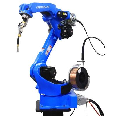 China CRP-RH14-10-W Industrial 6-Axis Robot Arm Laser Welder 200W Max/Jpt Source Used Condition Laser Fiber Welding Machines Metal for sale