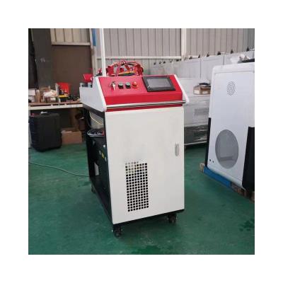 China Industrial 1000w 1500w 2000w Continuous Fiber Laser Cleaning Machine for Car Metal Rust Removal Building Material for sale