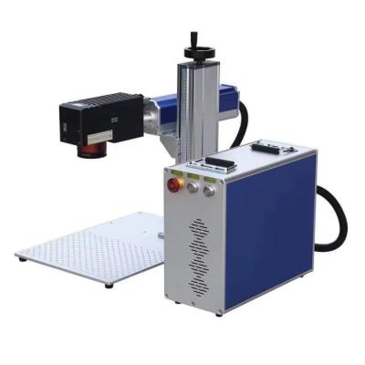 China Air Cooling Portable 2.5D/3D Jpt Mopa Raycus M7 30w 50w 60w 80w 100w Fiber Laser Engraver for Marking Logo Metal Non Metal for sale