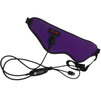 China Adjustable Heated Eye Mask 5V USB Controlled Temperature Sleeping Eye Mask zu verkaufen