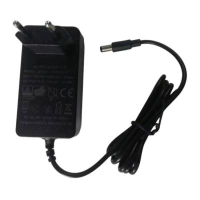 China 12.6v 3a Ac Dc Adapter Ladegerät Europäischer Standard Stecker Dc5.5x2.1mm Männlich zu verkaufen