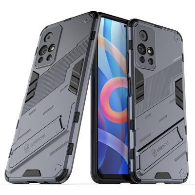 China Poco M4 Pro 5G X3 pro X3 GT NFC F-3 Case Kickstand Back Cover Armor Shockproof TPU Defender PC For Xiaomi for sale