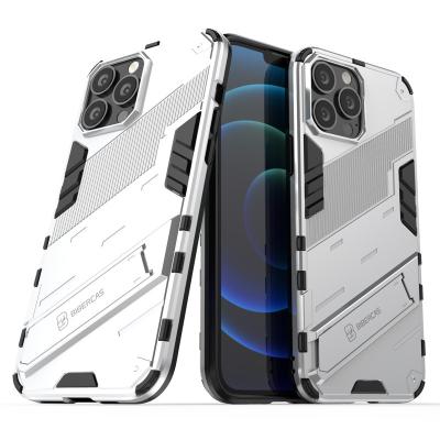 China Shockproof IP X XR XS max 7 8 PLUS punk-armor MINI back cover 11 12 bracket case for iphone 13 pro max shockproof phone case for sale