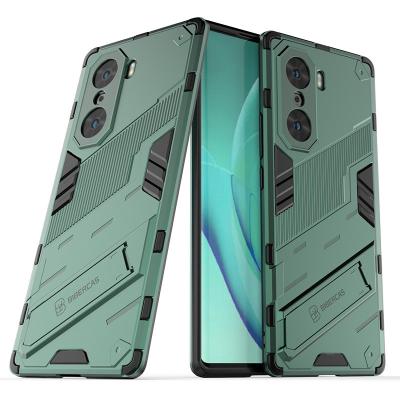 China Shockproof Nova 8i 8 9 pro 2 in 1 luxury durable tpu PC armor stand holder Para de movil de funda de telefono smartphone phone case for Huawei for sale