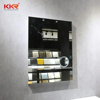 China Modern Led Bathroom Mirror Wall Mounted Bathroom Led Hotel Vanity Mirror Touch Screen Smart Bathroom Mirror for sale