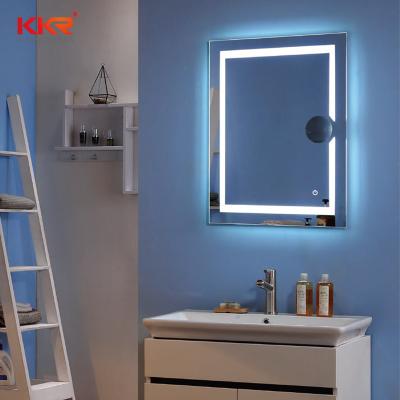 China Bathroom KKR One Stop Buying Bathroom Set Supplier LED Mirror or Solid Frame Outdoor Bathroom Mirror for sale