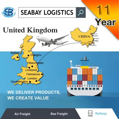 China international sea freight forwarding services logistic company to UK sea freight from london for sale