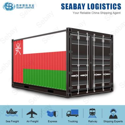 China sea ​​shipping service to oman shipping agent Sohar Salalah Muscat Raysut china to global sea freight Oman sea freight for sale