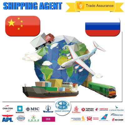 China Door to door air sea freight forwarder from DDP China to Russian Federation Russia Moscow Seafreight for sale