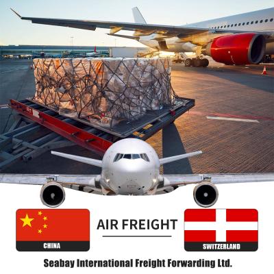 China Professional Air Freight Forwarder Freight Rate From China Shenzhen Guangzhou Zhejiang Qingdao Xiamen To Switzerland Geneva Zurich for sale