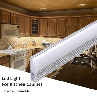 China Modern 120V 110V Led Linear Cabinet Light Dimmable Kitchen Lighting Under Cabinet for sale