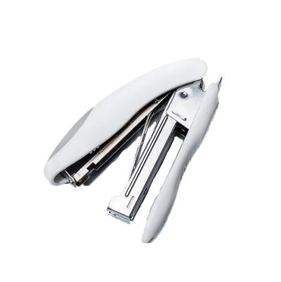 China 2022 New Modern Stylish Minimalist Design Metal Stapler Hand Labor Lightening Stapler School Office Supplies for sale