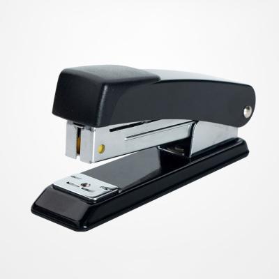 China Factory Direct Sales Metal Stapler Office Stationery Two Modern Classic Durable Fashion Switching Medium Manual Stapler for sale