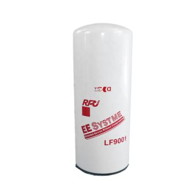 China PU& Filter Paper Oil Filter For Fleetguard Cummins LF9001 Filters For Diesel Generators Parts for sale