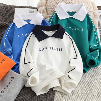 China 2022 Wholesale Winter Autumn Breathable Kids Clothes Pullover Top Cotton Print Thickening Boy Girl Casual Hoodies for sale