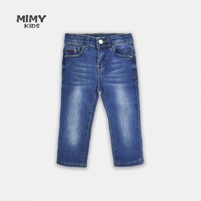 China 2022 Breathable Children's Wear Spring New And Autumn Children's Jeans Wholesale Baby Casual Pants Ripped Hole Boys Jeans Sexy Jeans for sale