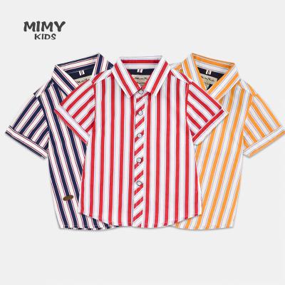 China Anti-pilling Hot Selling Boys Loose Cotton Shirts Boys Soccer Stripe T-shirts Summer Custom Casual Short Sleeve Unisex T-shirt for sale