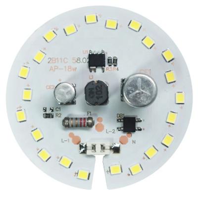 China Residential Factory Bubble Light Source Downlight One DOB Integrated Light Source 85-265V 18w DOB smd led for sale