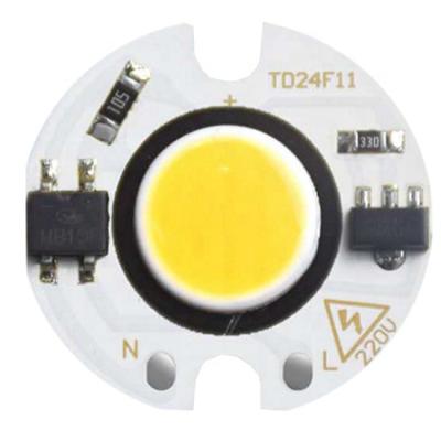 China Residential new product special for mini spotlight light source indoor lighting panel pull light 220V cob led lighting 3W for sale