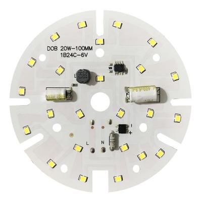 China Residential New Product Accenting Lamp Light SMD 2835 Aluminum Plate Light Source DOB Light Source For Downlight 20W for sale