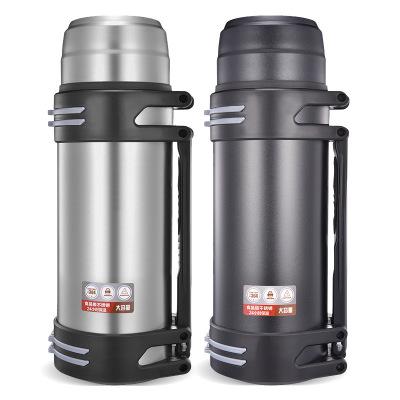 China Large Capacity Flask Bottle 304 Stainless Steel Household Water Bottle Outdoor Insulated Thermos for sale