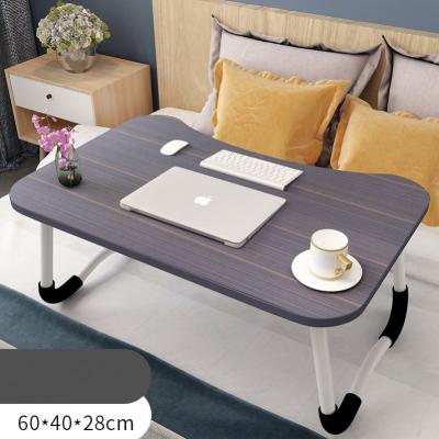 China (Size) Adjustable Overbed Table Laptop Desk Computer, Modern Computer Desk Study Table, Wooden Folding Computer Desk For Bed for sale